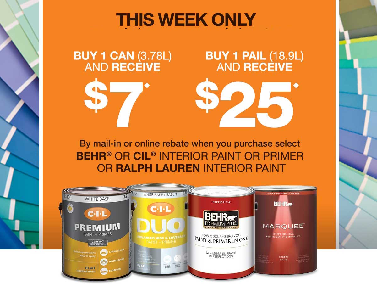 Home Depot Deck Paint Rebate