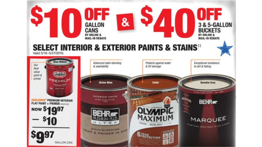 Home Depot Paint Rebate 2022 Complaints