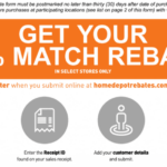 Home Depot Rebate Card Expired