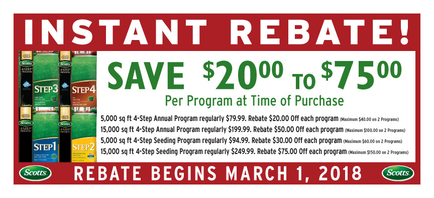 Home Depot Scotts Rebate