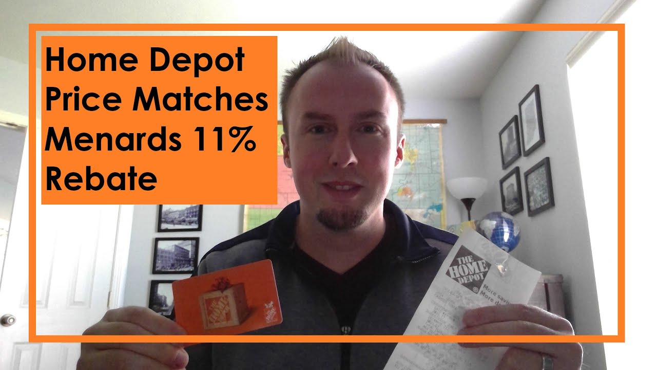 How To Use Menards 11 Rebate At Home Depot