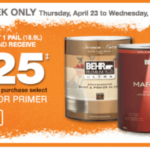 What Does Home Depot Behr Rebate In Mail Look Like