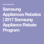 Coupons Or Rebates Home Depot Samsung Washer And Dryer