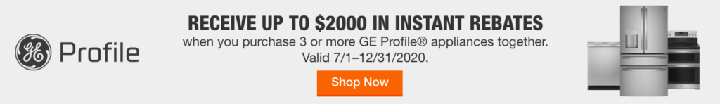 Ge Appliance Rebates Home Depot