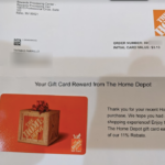 Home Depot Mendards Rebate