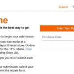 Home Depot Online Rebates